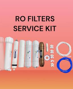Aquafresh by AQUAFRESH RO SERVICE KIT2000 TDS MEMBRANE SEDIMENT & CARBON for All Type of Water Purifier Solid Filter Cartridge