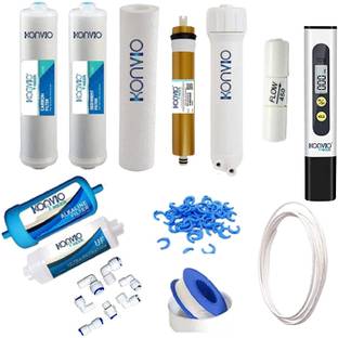 konvio neer Yearly Service Maintenance Kit for All Type Of RO Water Solid Filter Cartridge