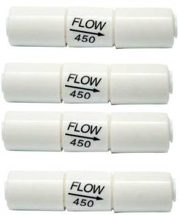 लेक्सस अक़ुआफ्रेश RO Flow Restrictor FR 450 ML (4 Pc) for Membrane Water Purifier Service Solid Filter Cartridge ( Pack of 4) सॉलिड फिल्टर कार्ट्रिज