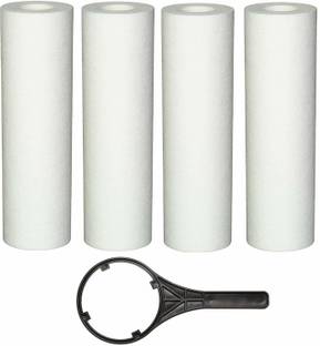 MG WATER SOLUTION PP Spun Filter Sediment Filter 10 Inch Suitable for All Type of RO/UV/UF Water Purifier Systems Solid Filter Cartridge