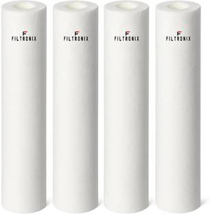 FILTRONIX Spun Polypropylene Water Filter Cartridge, White suitable for all water purifier Solid Filter Cartridge