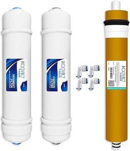 konvio neer Carbon Sediment Filter, Membrane 100GPD for RO Water Purifiers (Gold) Solid Filter Cartridge