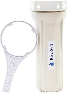 RiverSoft PreRO-10-CH RO prefilter housing (only housing, PP) Media Filter Cartridge