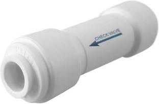 poonam pari RO Check Valve Non Return Valve NRV Straight (1/4" qC X 1/4" Qc) Solid Filter Cartridge