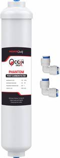 OceanDrop by Phantom Phantom Inline Post-Carbon Filter for Reverse Osmosis Water System Solid Filter C...
