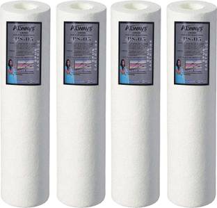 Always 4 pcs 10 inch, 5 micron PP SPUN Pre Filter Solid Filter Cartridge