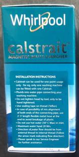 Calstrait Washing machine softener Solid Filter Cartridge