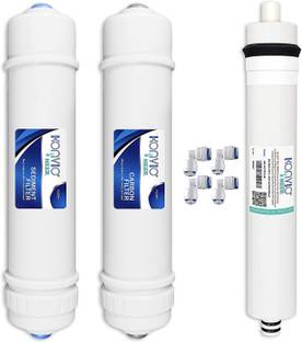 konvio neer 80 GPD Membrane, Carbon Sediment Filter,High TDS Membrane for All Type of RO, Solid Filter Cartridge