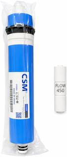 NRSP 80 GPD CSM RO Membrane with Free FR, Reverse Osmosis Water Filter Replacement Solid Filter Cartri...