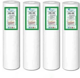 OCEAN STAR TECHNOLOGIES Ro Pp Spun Filter for Water Purifier Solid Filter Cartridge (5, Pack of 4)
