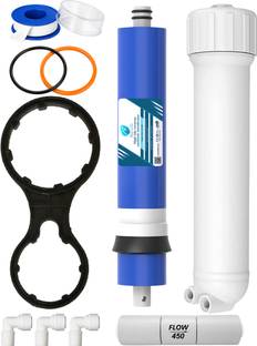 SHAPURE High 2000 TDS Membrane with housing Spare for All Type of RO Water Purifier (One 80 GPD Membra...