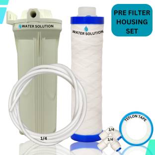 water solution PRE FILTER HOUSING SET FOR ALL TYPES RO+UV WATER PURIFIER IRON GUARD Solid Filter Cartridge