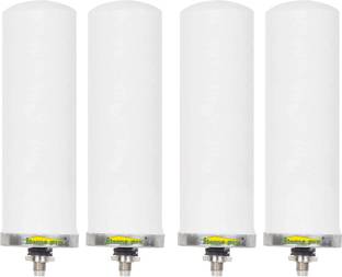 Home-pro Ceramic Candle Water Filter for Clean and Safe Drinking Water Pack of 4 Solid Filter Cartridge