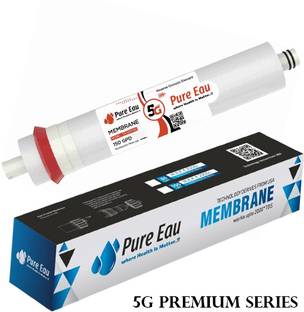 PURE EAU PREMIUM RO Membrane 150 GPD with Antiscalant Doser and FR(3500TDS) Solid Filter Cartridge