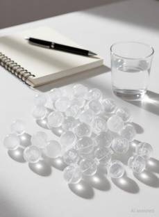 alkajal Anti Crystal Clear Soft RO Antiscalant Balls 25 Pcs for Part of Water Purifiers Solid Filter C...