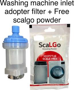 SUPERFLIP Magnetic Filter Adapter/Connector for All Front & Topload Washing Machine Solid Filter Cartridge