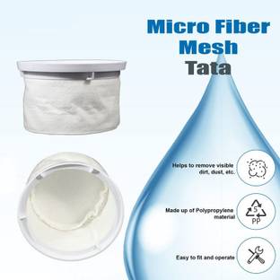 DRIKIPO Micro Fibre Mesh Compatible with Tataswach Water Purifier, White, Pack of 1 Media Filter Cartridge