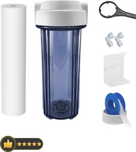 OceansDrop Reverse Osmosis 10-Inch Pre-Filter Housing – Universal Fit, Clear or Opaque Solid Filter Ca...