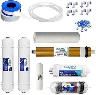 konvio neer 80 GPD MMB & Inline Filter Service Kit Suitable for All Type of RO (Alkaline) Solid Filter Cartridge