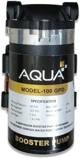Cosea Aqua RO Booster Pump Motor 100 GPD Heavy Duty Diaphragm Motor, Solid Filter Cartridge