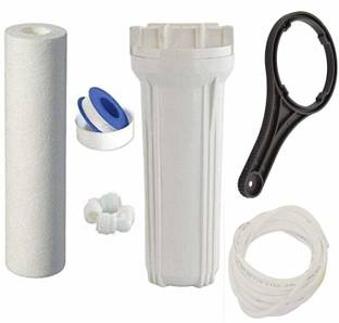Aameria Pre filter Housing Set with Spun Filter for Complete Installation Solid Filter Cartridge
