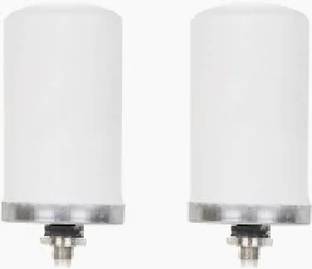 Pro 2 Piece Regular Low Height Stainless Steel Water Filter Ceramic Size 5" x 25" Solid Filter Cartridge