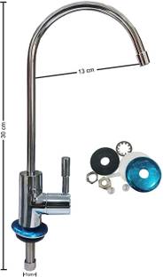 Mr fix Water Purifier SS Faucet for Ro Reverse Osmosis Filtration System Solid Filter Cartridge