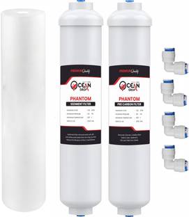 OceansDrop by PHANTOM Sediment & Pre-Carbon Filter for Reverse Osmosis Water System With Spun Solid Fi...