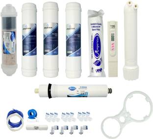 AMPEREUS Water Filter set with membrane work upto 1500 tds useful for all kind of Ro water purifier Air Purifier Filter
