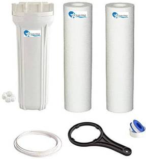 OCEAN STAR Pre Filter Bowl Set kit with 2 Spun Candles Solid Filt
