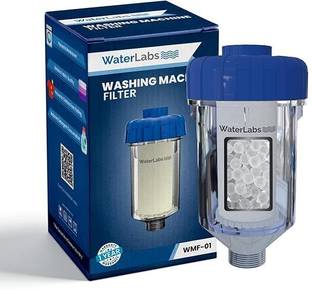 WaterLabs Washing Machine Filter Hard Water Softener for Top Load and Front Load Machines Solid Filter...