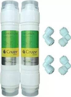 AP Enterprises Cruze Gold Pre Carbon & Sediment Filter Set for All type of Domestic RO Water Solid Filter Cartridge