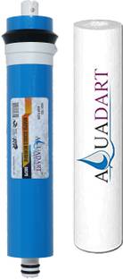 AquaDart 80 GPD Ro Membrane And Pre Filter For All Type Of RO Water Purifier Solid Filter Cartridge