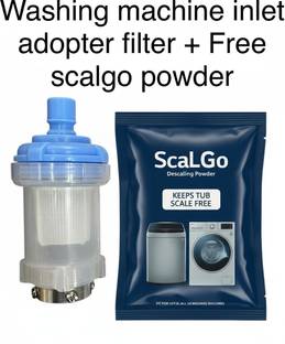 SUPERFLIP by Superflip Water Filter Softener Cartage for Washing Machine +(100Gm Scale Remover Free) S...