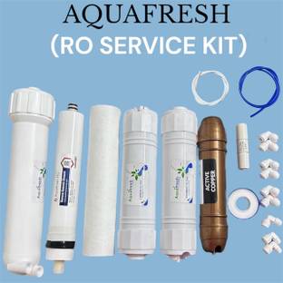 Aquafresh by AQUAFRESH RO SERVICE KIT2000 TDS MEMBRANE SEDIMENT & CARBON for All Type Water Purifier Solid Filter Cartridge