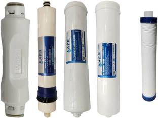 APD RO SERVICE KIT WITH 100 GPD MEMBRANE & FILTER KIT FOR WATER PURIFIER Solid Filter Cartridge