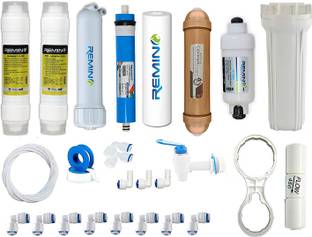 Remino complete Ro filter service kit with all accessories and copper Solid Filter Cartridge
