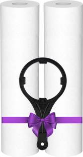 OceanDrop 2 pack pp spun Sediment Water Filter for Reverse Osmosis 5 Micron 10" x 2.5 Solid Filter Car...