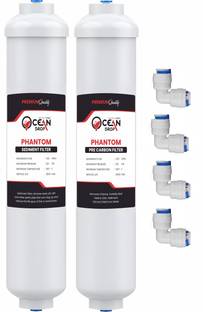 OceanDrop by Phantom Phantom Shediment & Pre Carbon inline Filter for Reverse Osmosis Filter Solid Filter Cartridge