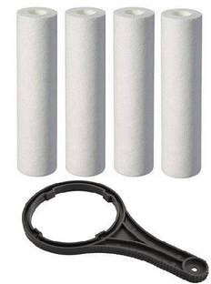GE FILTRATION Spun Filter Candle 10inch /Outer Filter/Catridge filter with spanner/Compatible with all...