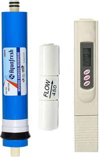 A.D. Aquafresh 100 GPD Membrane, FR-450 with TDS Meter Solid Filter Cartridge