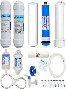 A.D. Aquafresh Complete Ro Maintenance Service Kit Solid Filter Cartridge