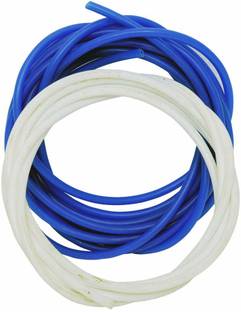 Aameria RO Water Purifier Premium Pipe Tubing 1/4" White Pipe Tube(5mtr) + Blue Pipe Tube(5mtr) Solid Filter Cartridge