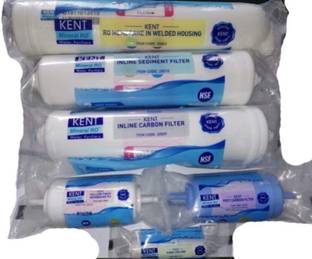 ShopSoft Kent Service kit convert hard water to Soft water Full Service kit KM55 Solid Filter Cartridge