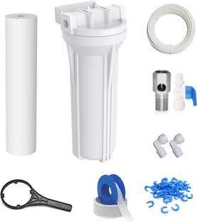 OceansDrop by Ocean Drop 10'' White Heavy Single O Ring Standard 10" Pre Filter Housing for Water Filters Media Filter Cartridge