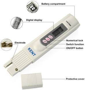 KENT TDS Meter For Water Quality Testing Digital TDS Meter Solid Filter Cartridge
