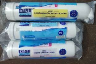ShopsOwn Kent Service kit convert hard water to Soft water Full Service kit KT64 Solid Filter Cartridge