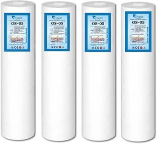 OCEAN STAR TECHNOLOGIES 10 Inch High Density Spun Filter (85 Grams) Pack of 4 Solid Filter Cartridge
