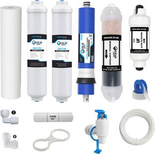 OceansDrop by Ocean Drop Kent-type RO Service Kit of Membrane for All Type of RO Water Purifier Solid ...