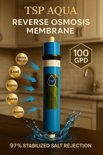 TSP AQUA by TSP Aqua New 100GPD Membrane, Solutions RO Reverse Osmosis Compatible Replacement RO Solid...